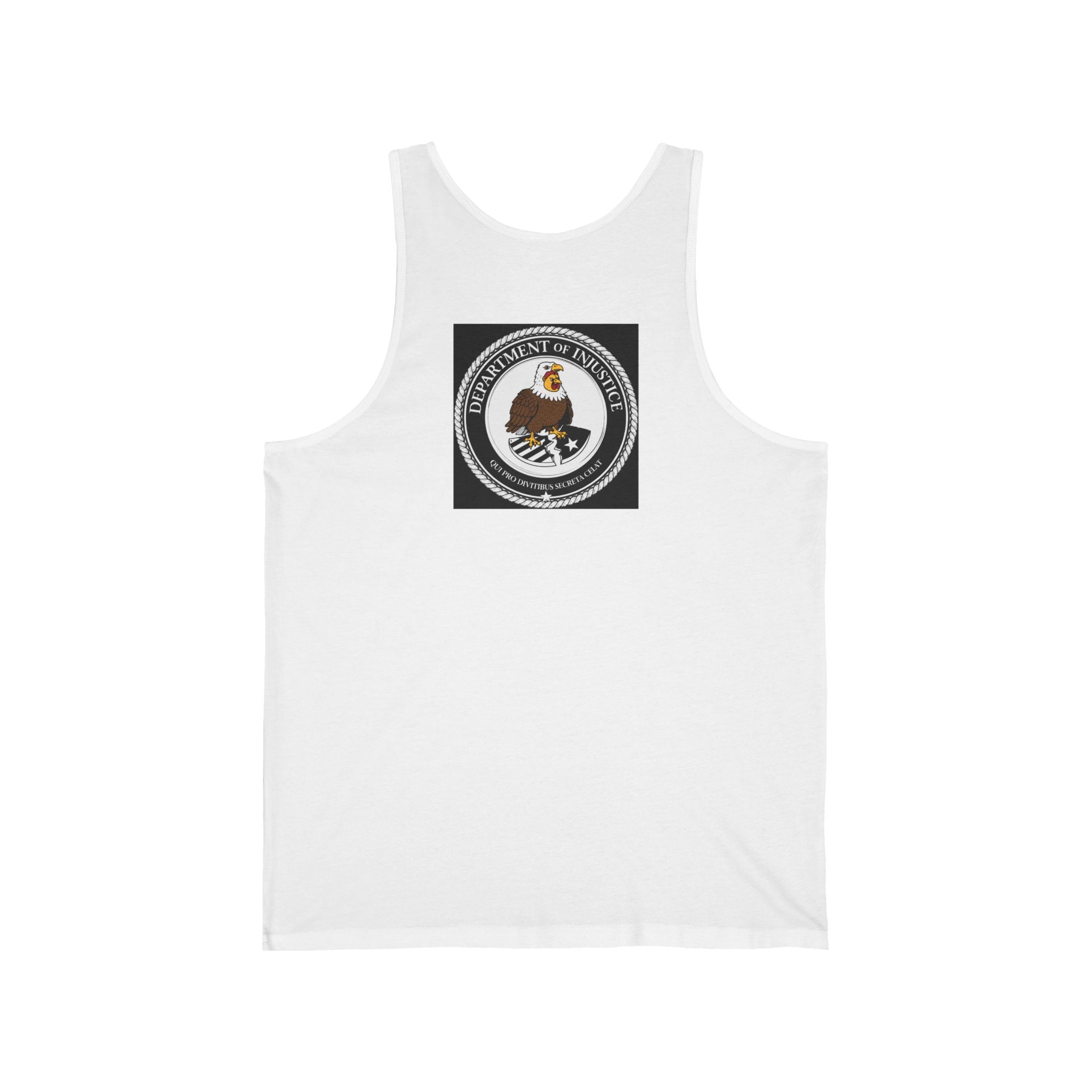 Tank Top — 'Happy birthday Mr. Epstein' DOJ Novelty Graphic